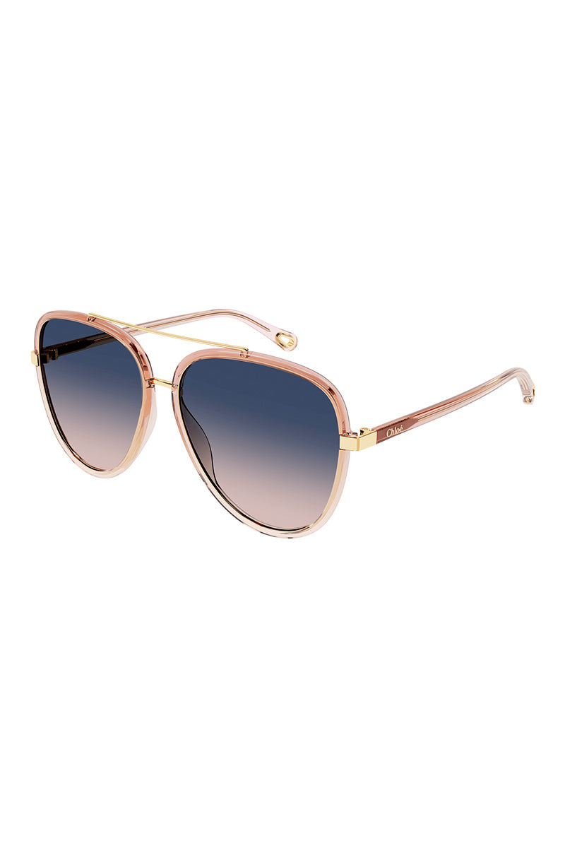 Chloe pilot hot sale sunglasses