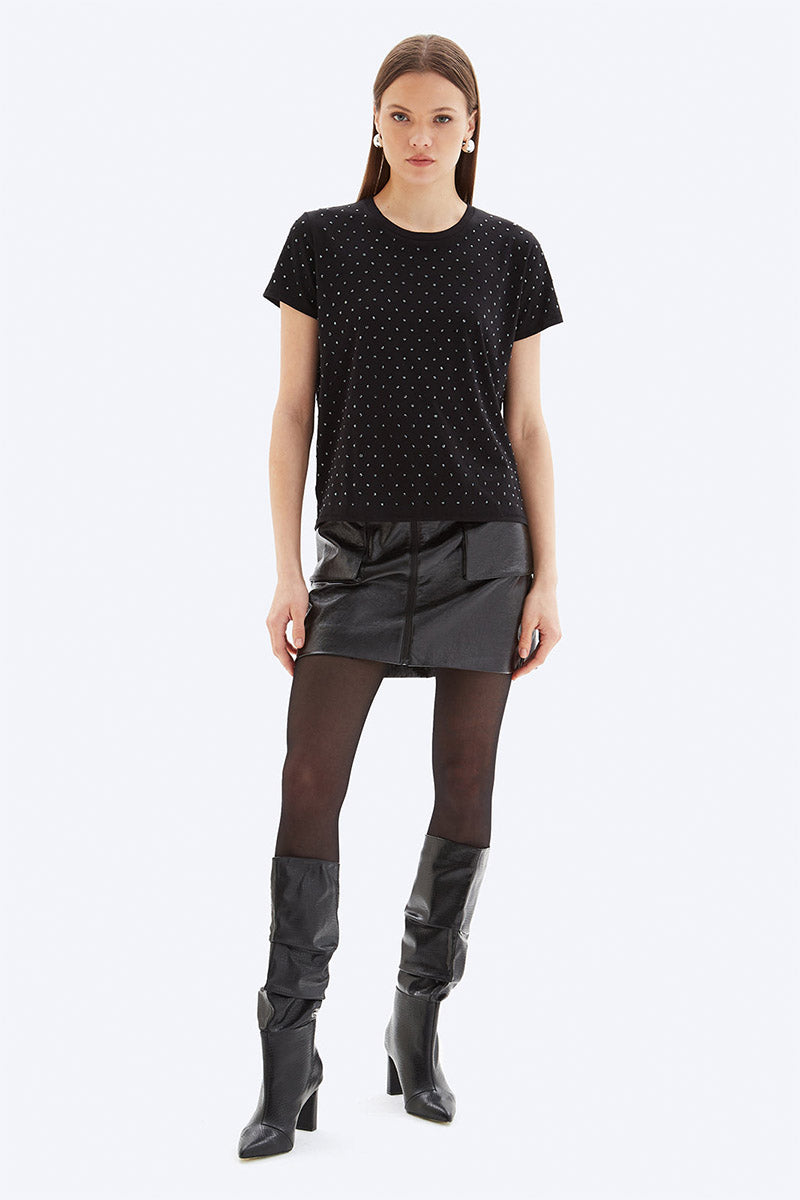 ALL OVER STUDS PERFECT TEE