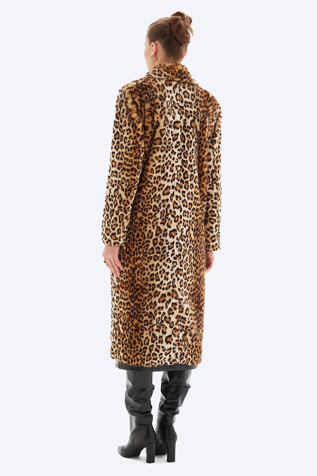 OPHELIA FAUX FUR LONG COAT