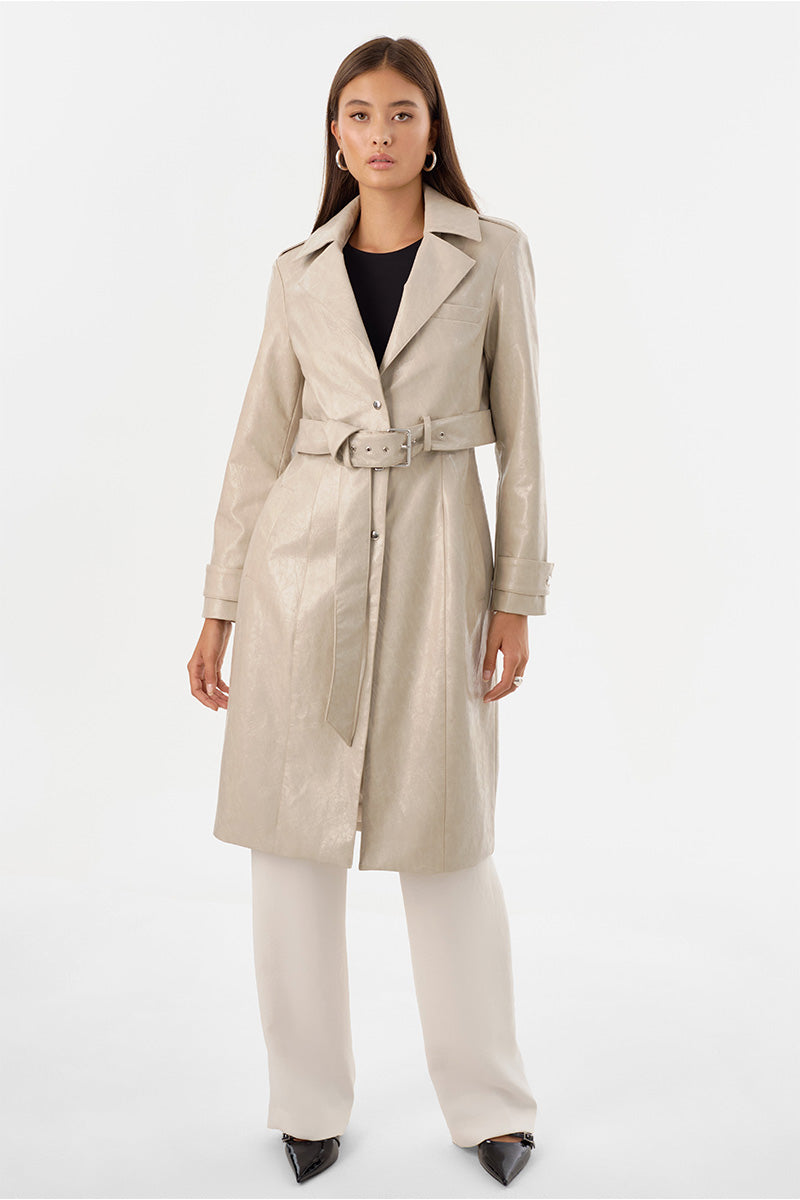 Marque trench shops coat