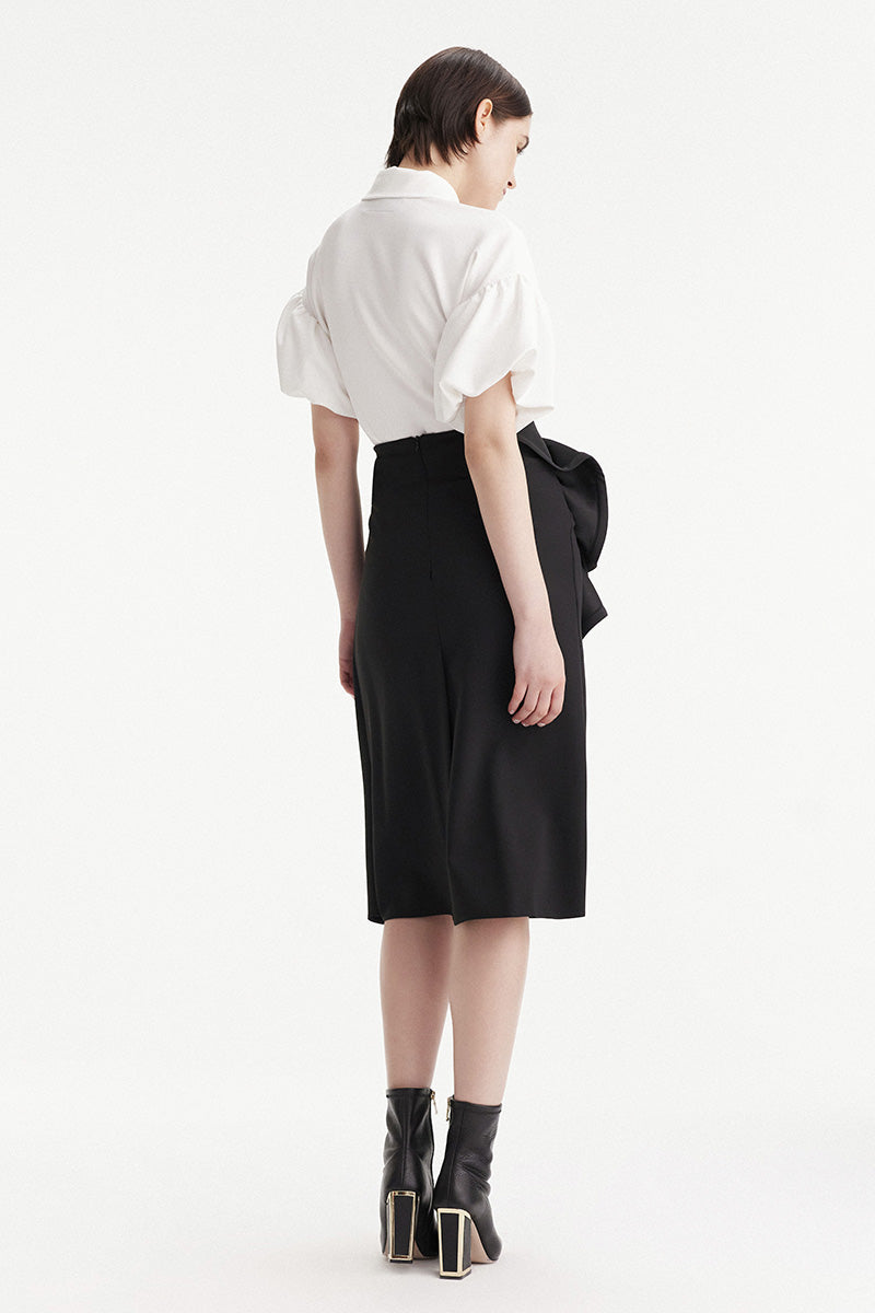 ATLAS BOW PENCIL SKIRT