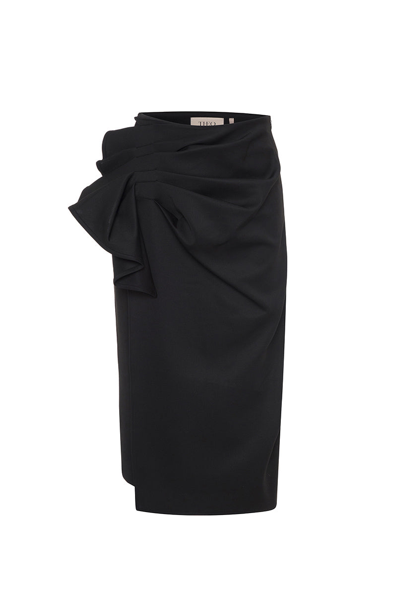 ATLAS BOW PENCIL SKIRT