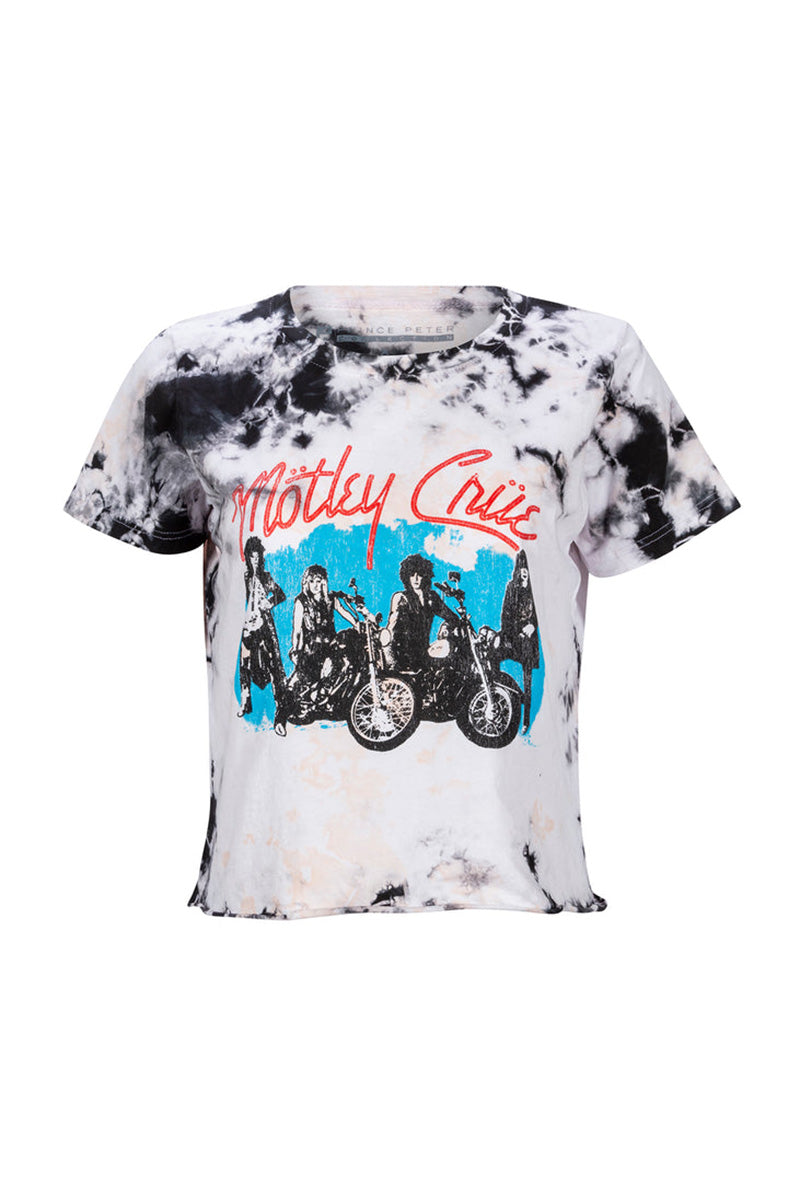 motley crue tie dye t shirt